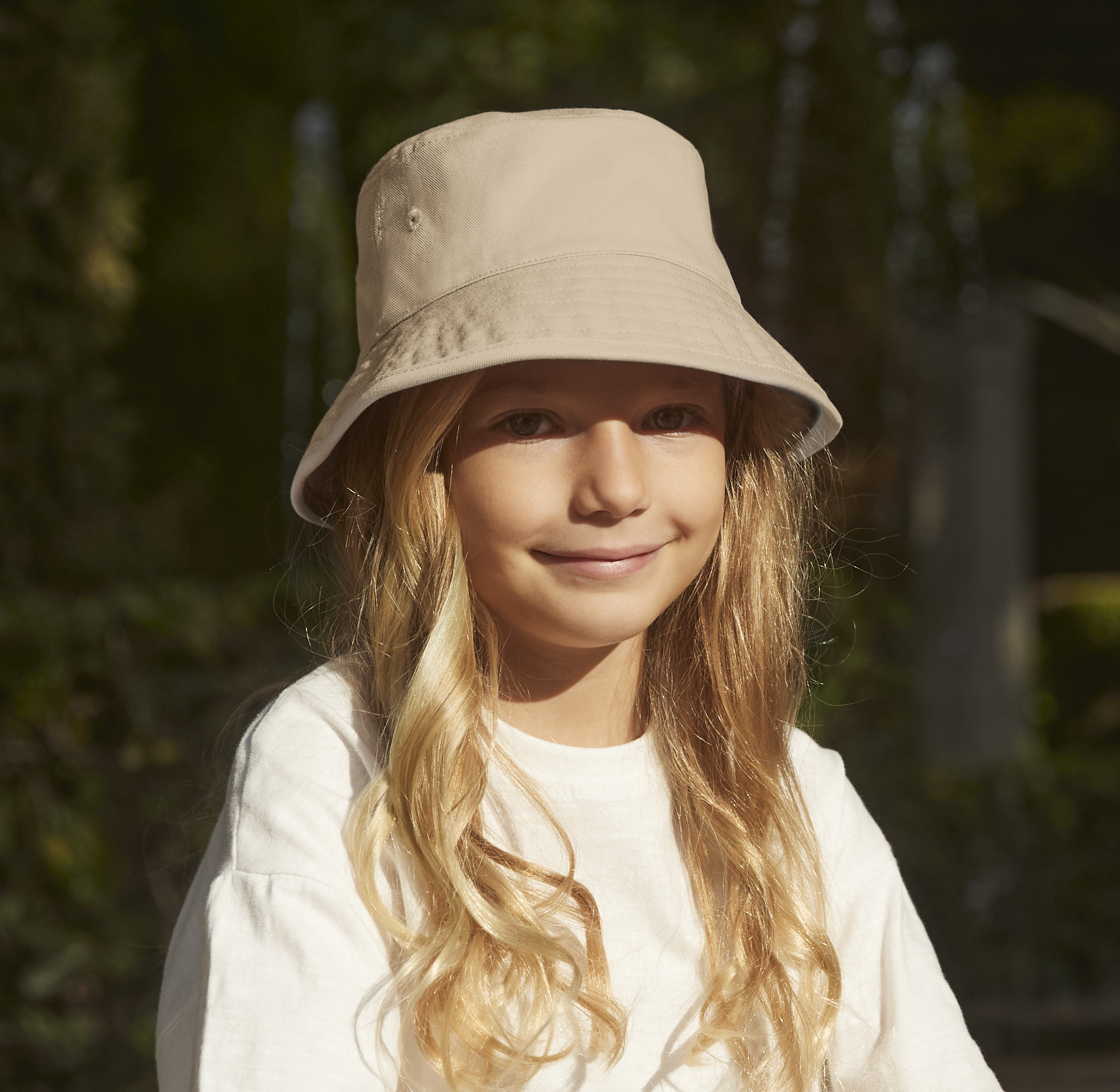 Kids Organic Cotton Bucket Hat | POWDER BLUE