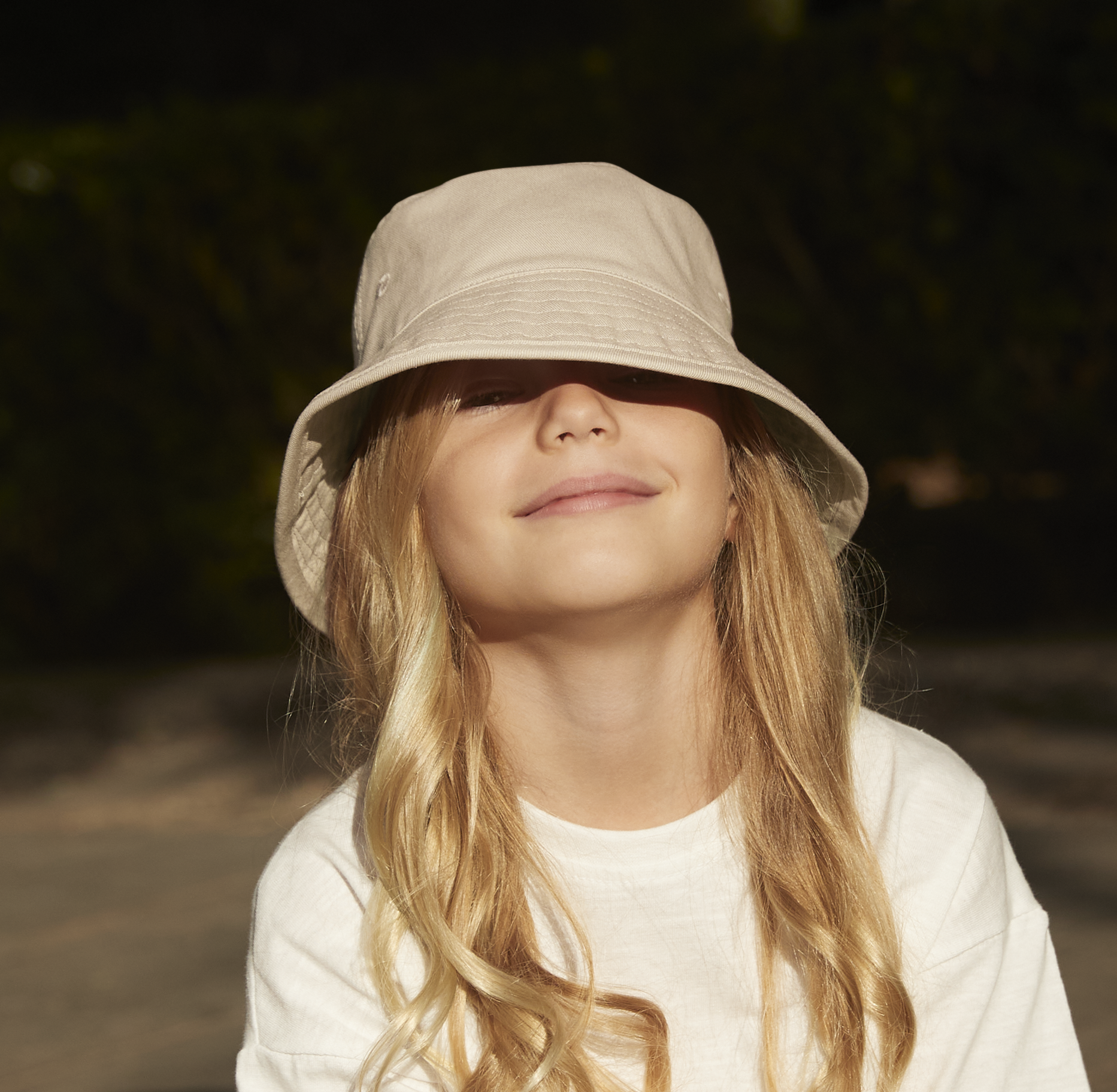 Kids Organic Cotton Bucket Hat | POWDER BLUE
