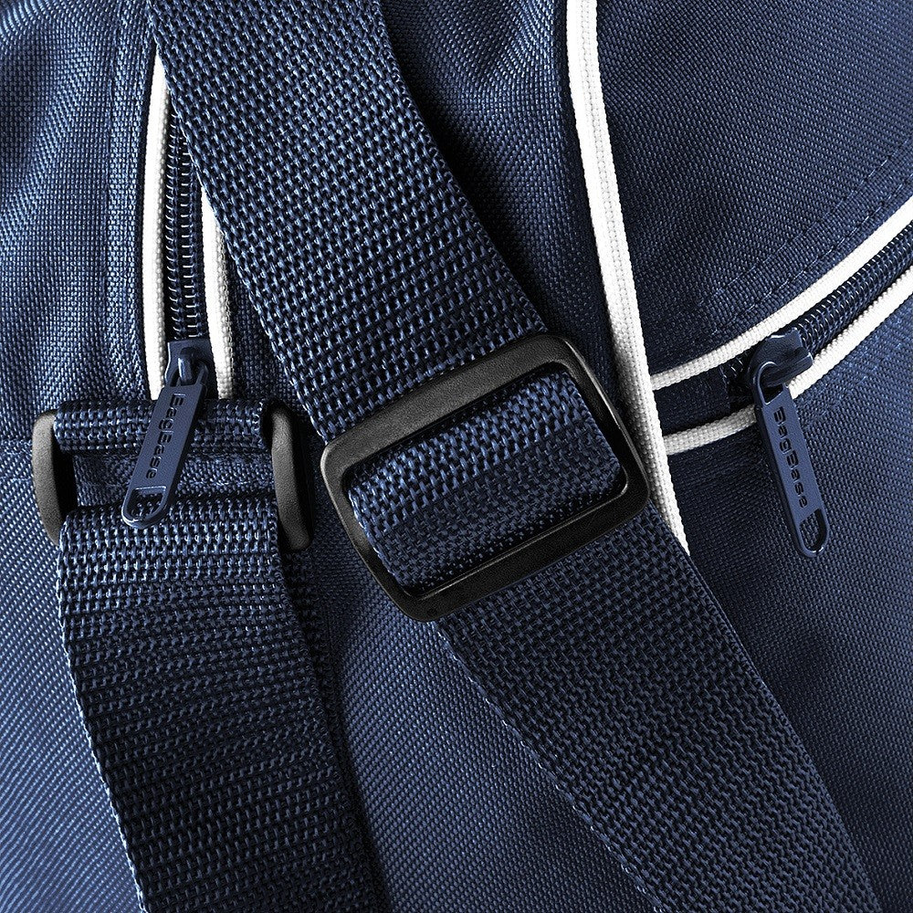 Retro Shoulder Bag | BRIGHT ROYAL/WHITE