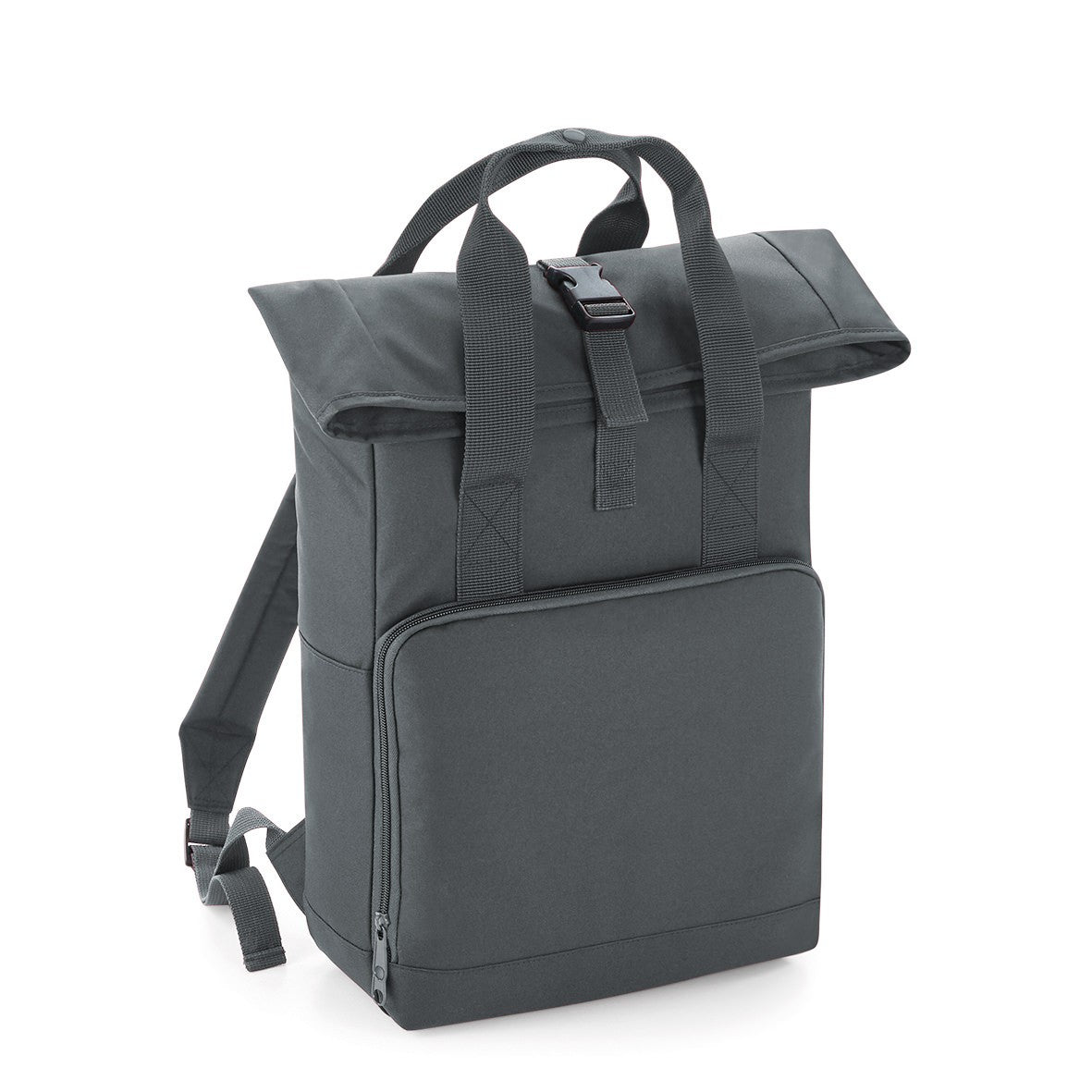 Twin Handle Roll-Top Backpack | GRAPHITE GREY