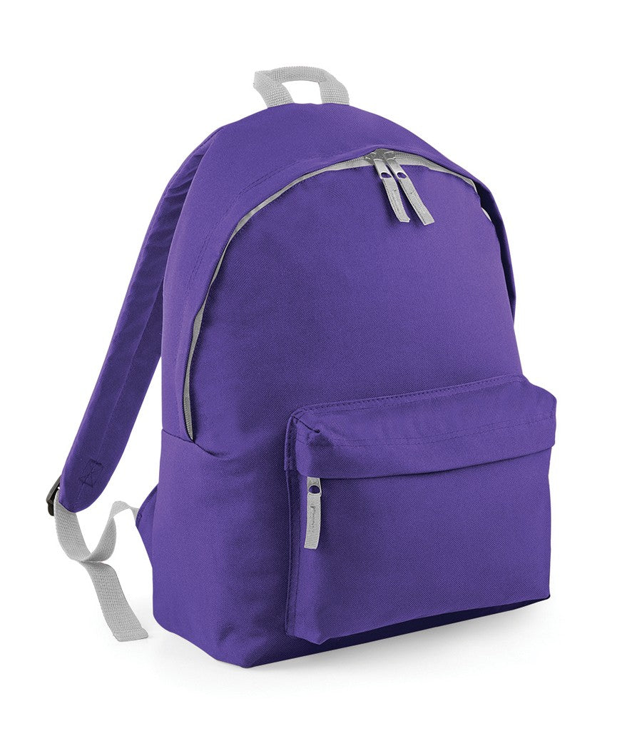 Junior Fashion Backpack | PURPLE/LIGHT GREY