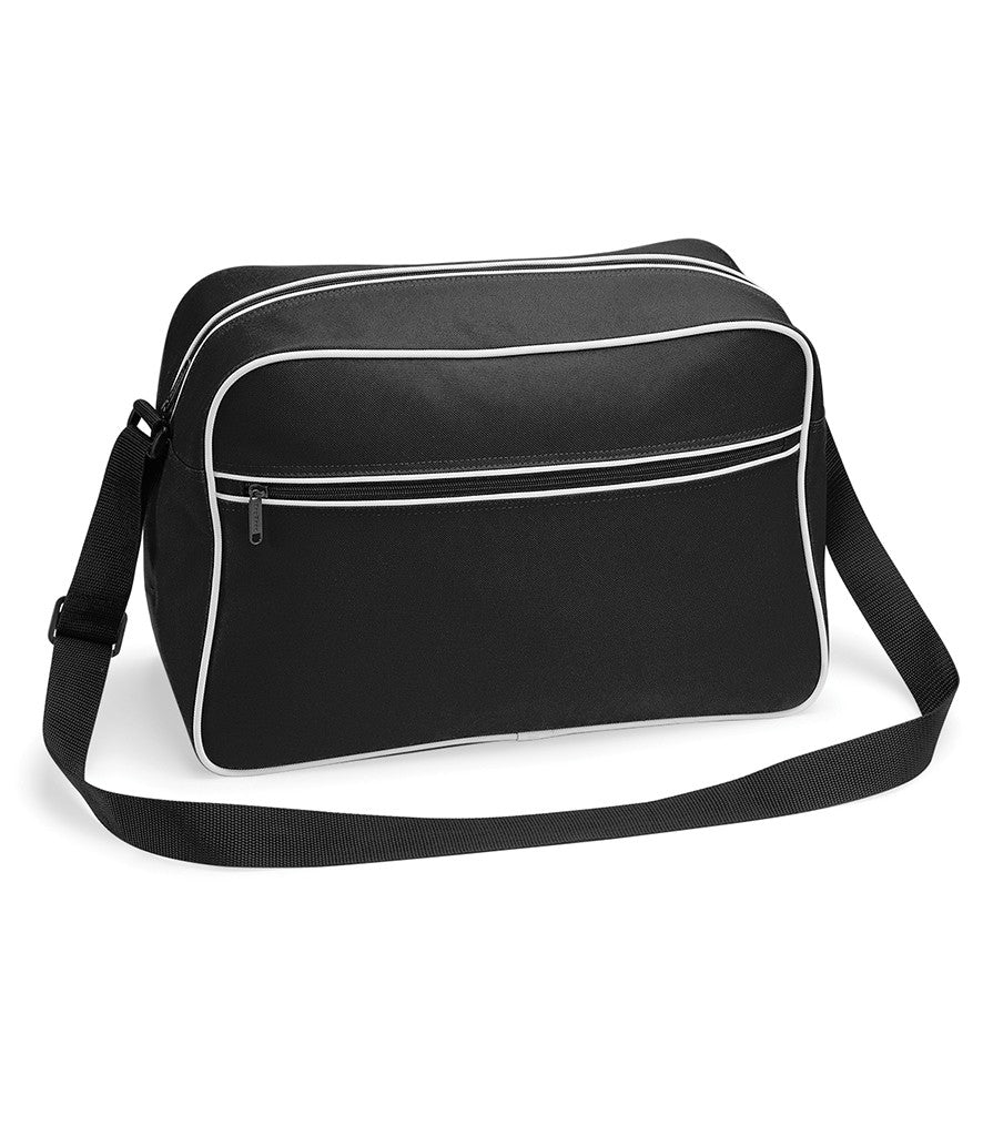 Retro Shoulder Bag | BLACK/WHITE