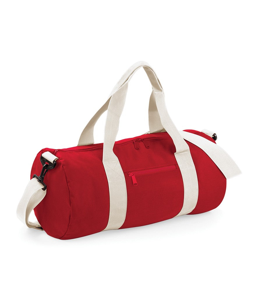 Original Barrel Bag | CLASSIC RED/OFF WHITE