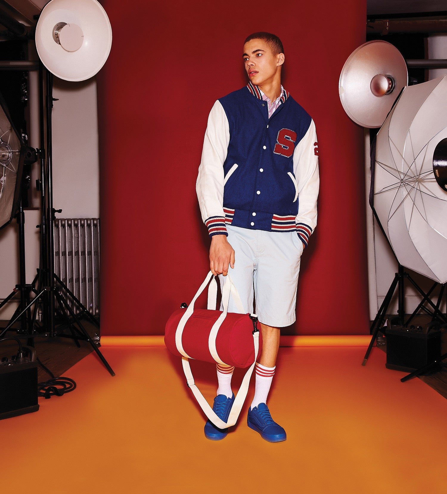 Original Barrel Bag | BLACK/FUCHSIA