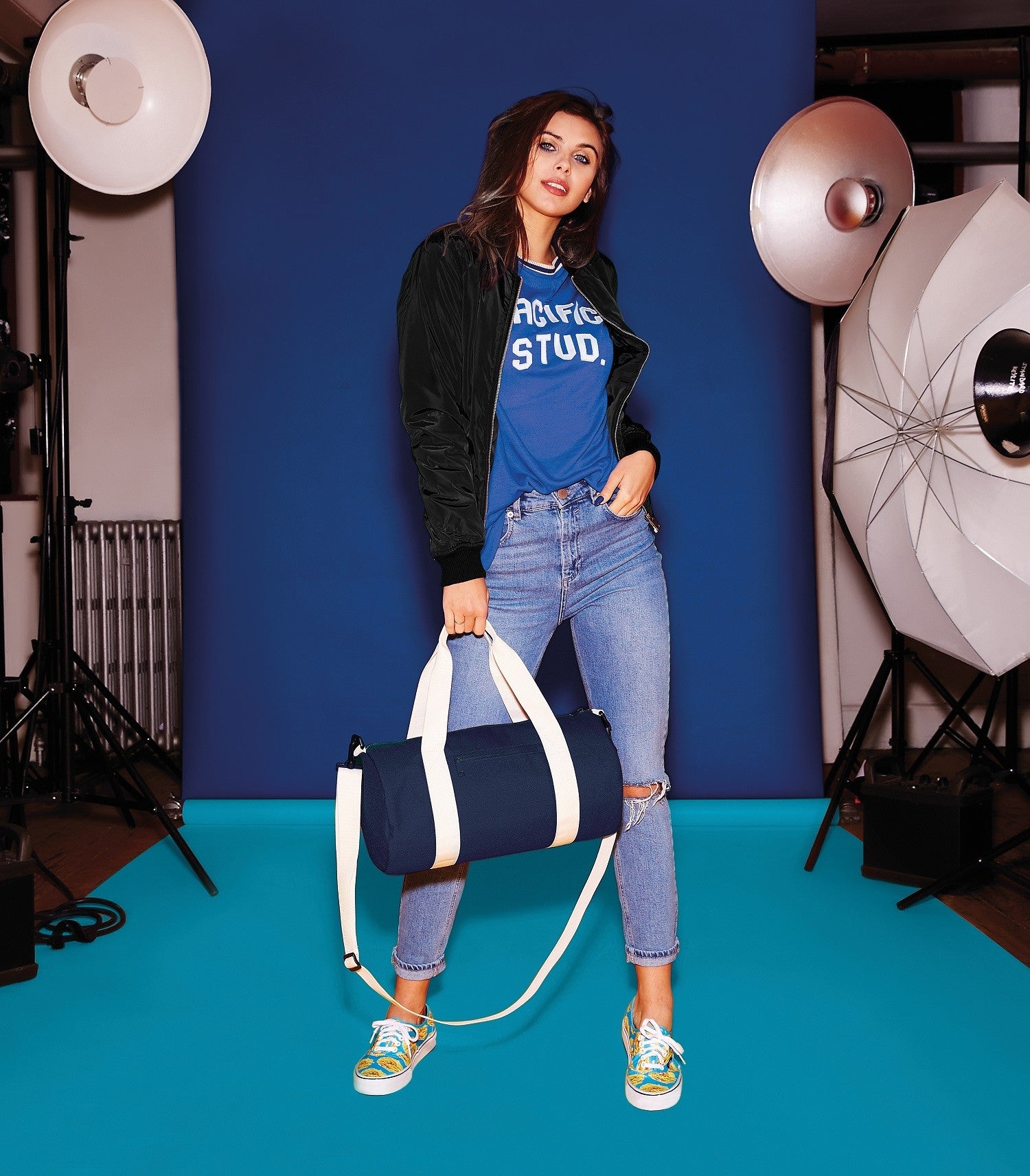 Original Barrel Bag | BLACK/GREY