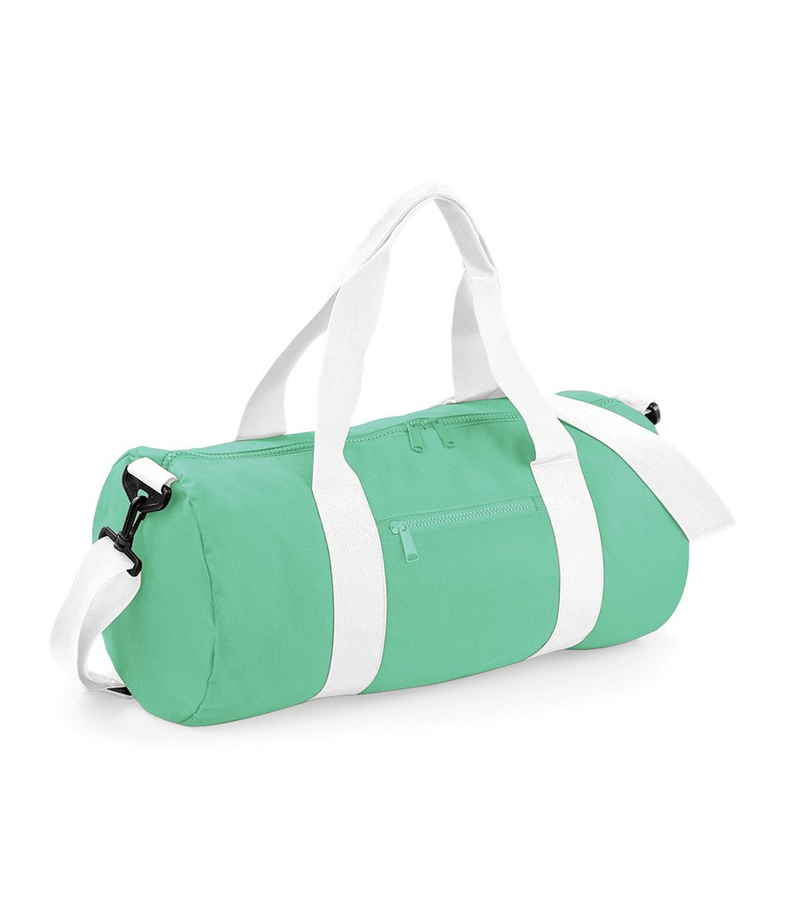 Original Barrel Bag | MINT GREEN/WHITE