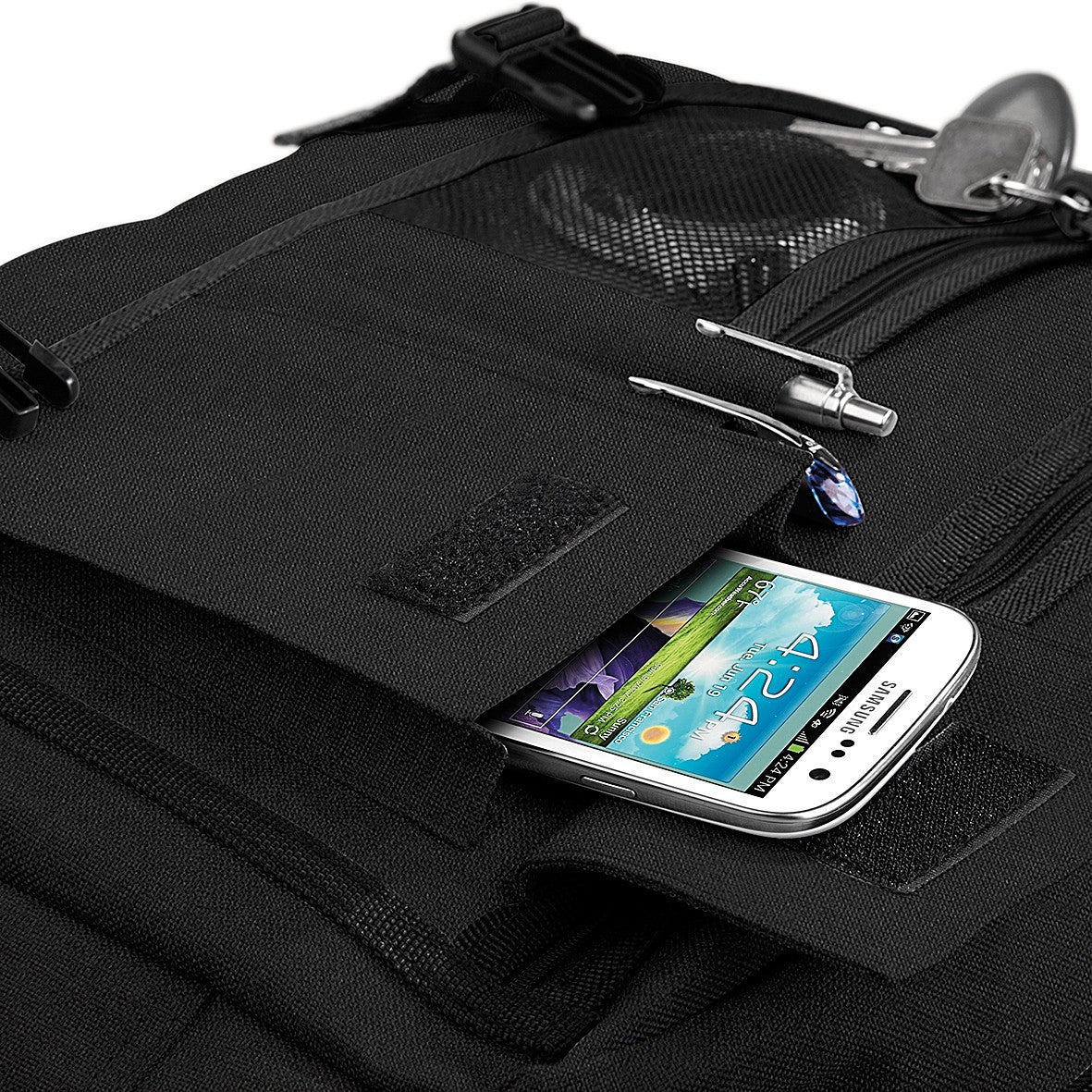 Two Tone Digital Messenger | BLACK