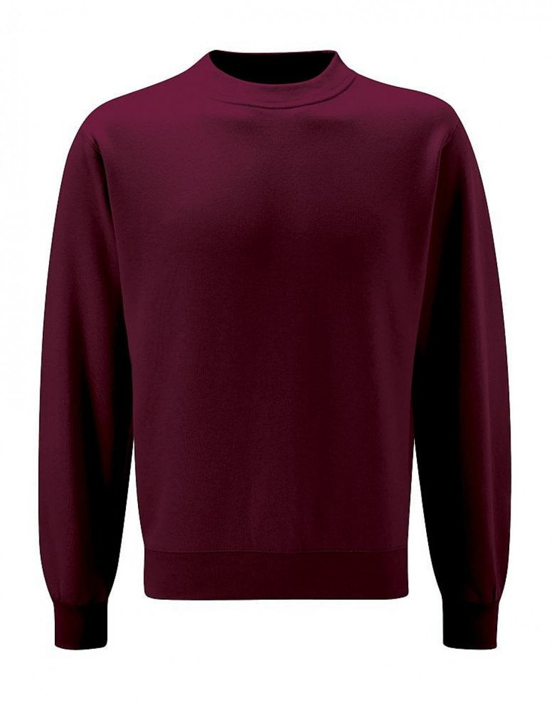 Childrens Drop Shoulder Crew Sweat | BURGUNDY