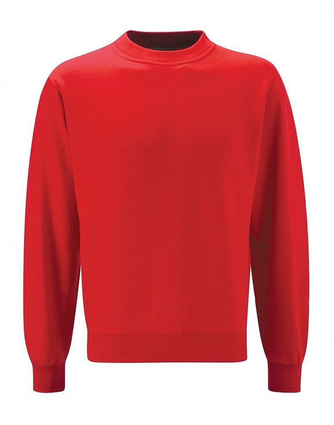 Childrens Drop Shoulder Crew Sweat | RED