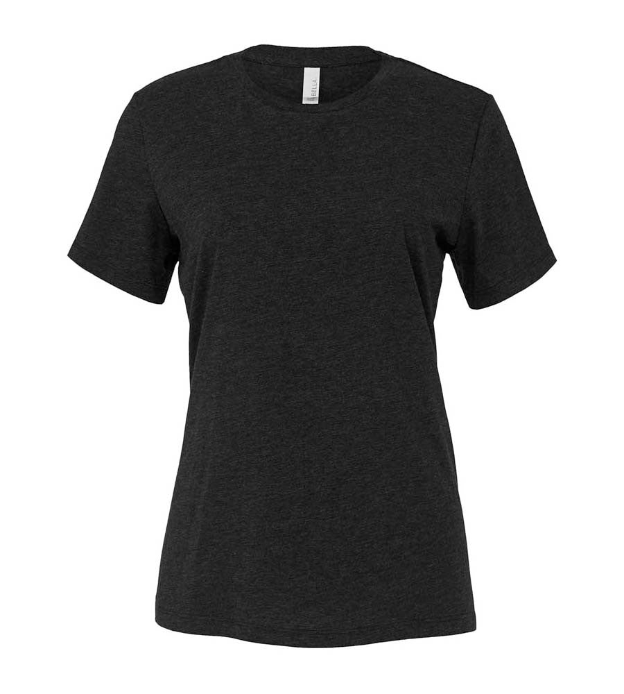 Women's Relaxed Fit Jersey Short Sleeve Tee | BLACK HEATHER