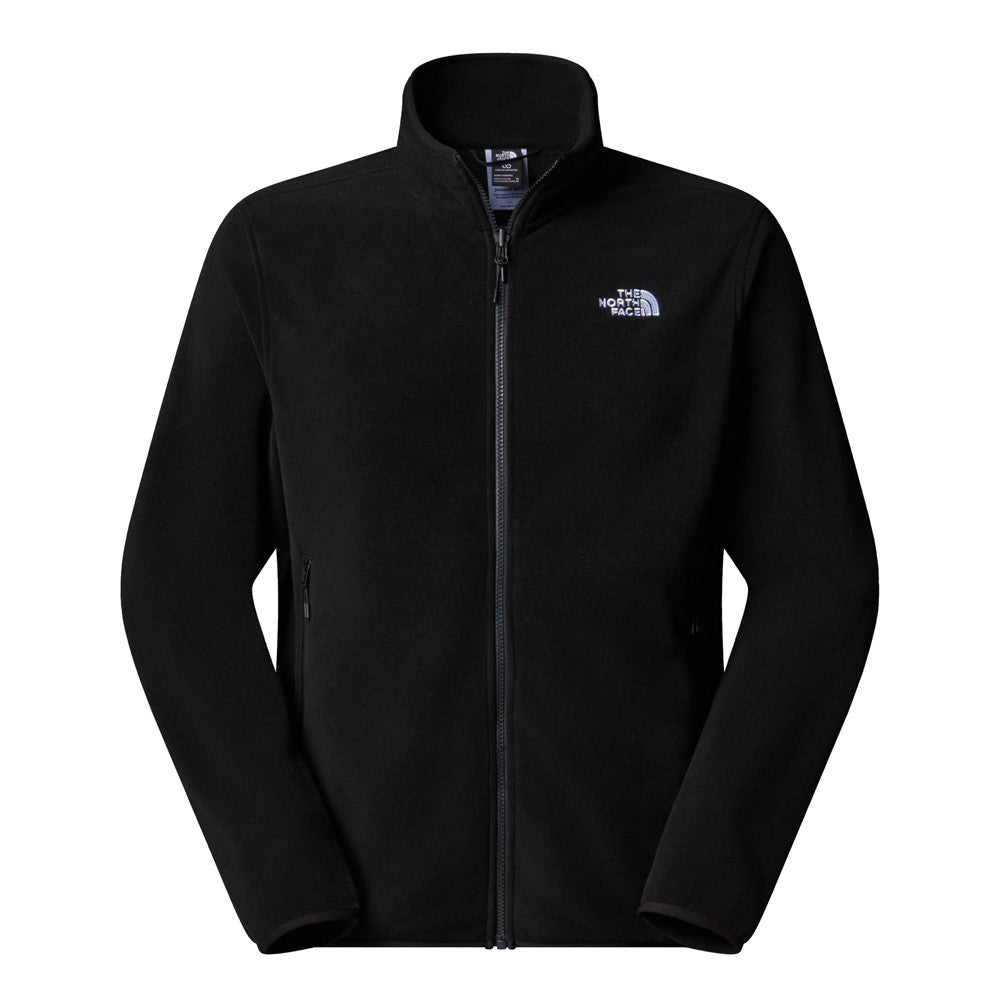 The North Face 100 Glacier Full Zip Fleece | BLACK