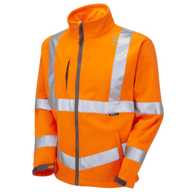 Buckland ISO 20471 Class 3 Softshell Jacket | ORANGE