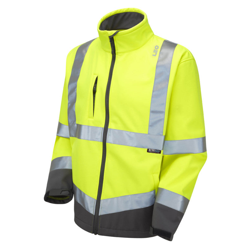 Buckland ISO 20471 Class 3 Softshell Jacket | ORANGE