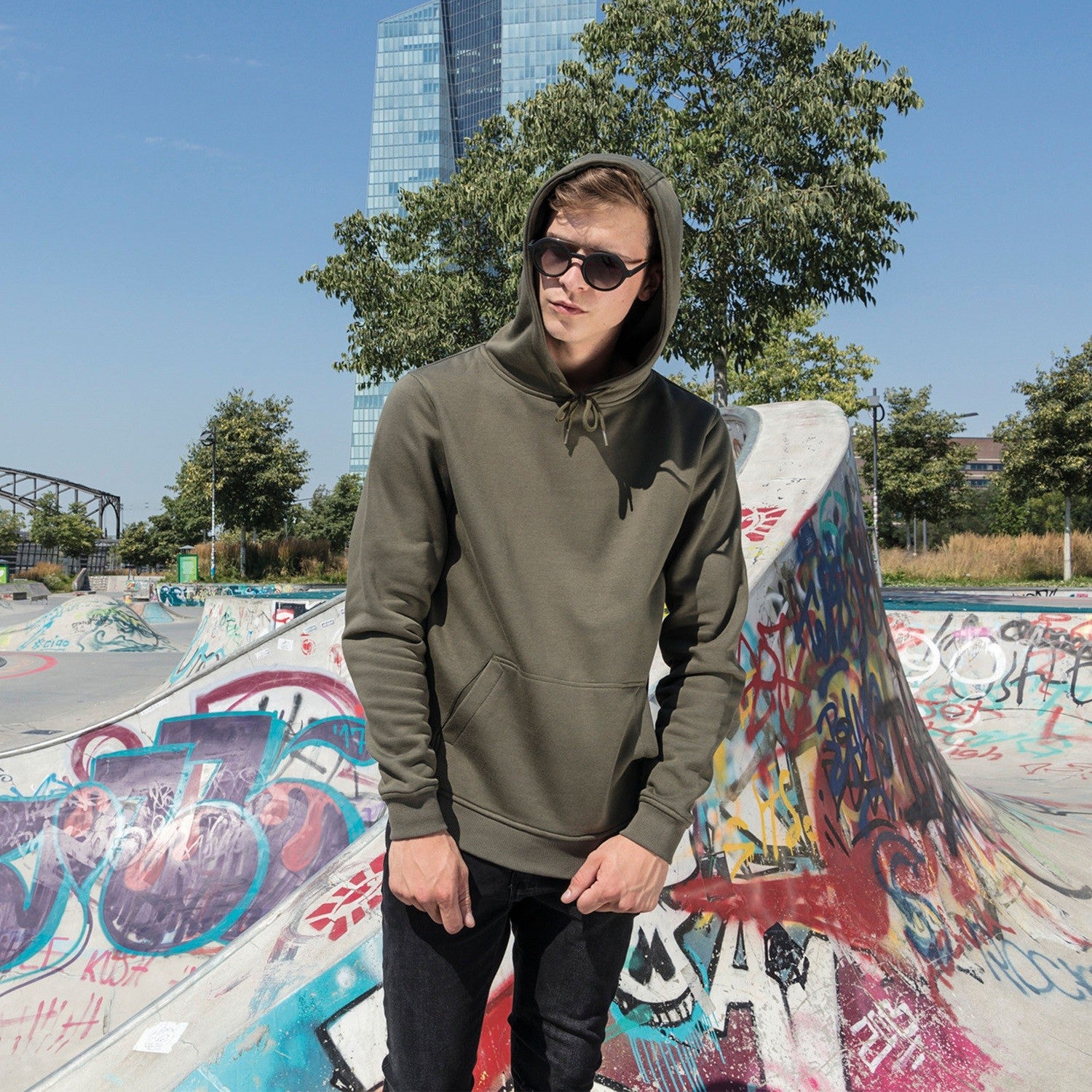 Heavy Hoodie | OLIVE
