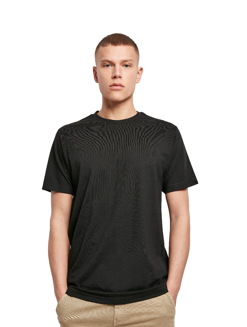 Organic T-Shirt Round Neck | BLACK