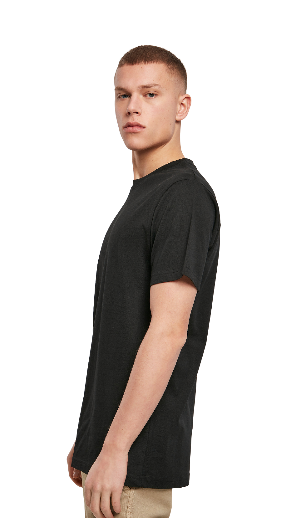 Organic T-Shirt Round Neck | BLACK