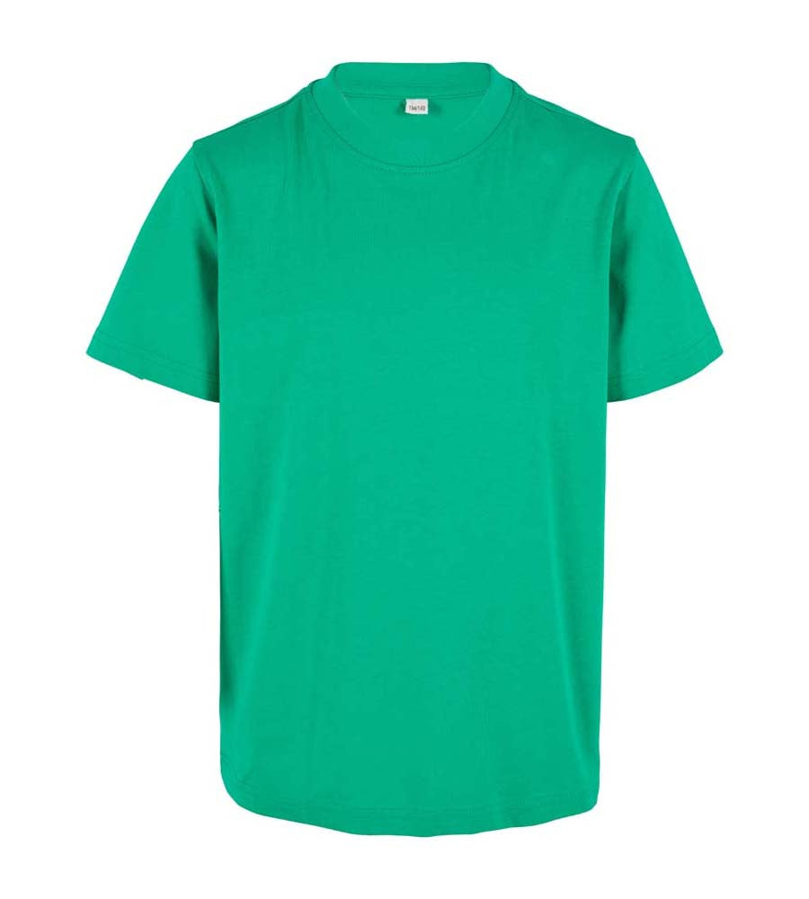 Organic Kids Basic Tee | GRASS GREEN