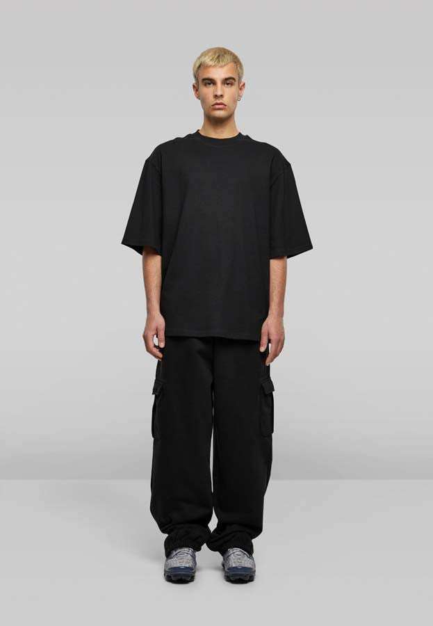 90s Cargo Sweatpants | BLACK