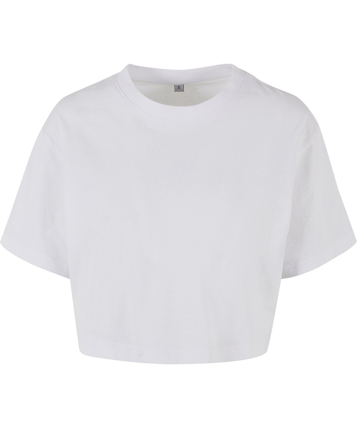 Ladies short oversized tee | WHITE