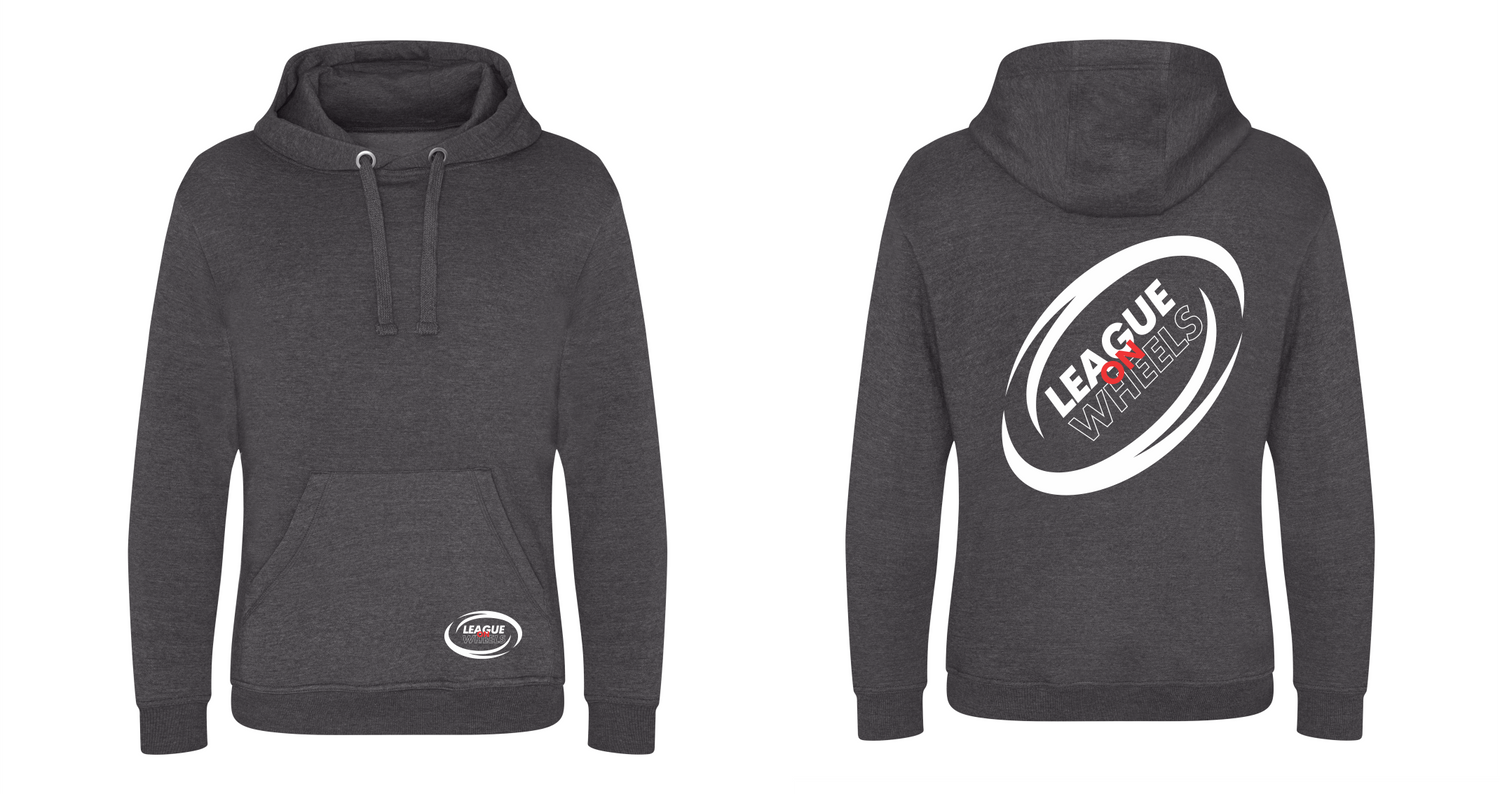 League on Wheels Hoodie | CHARCOAL
