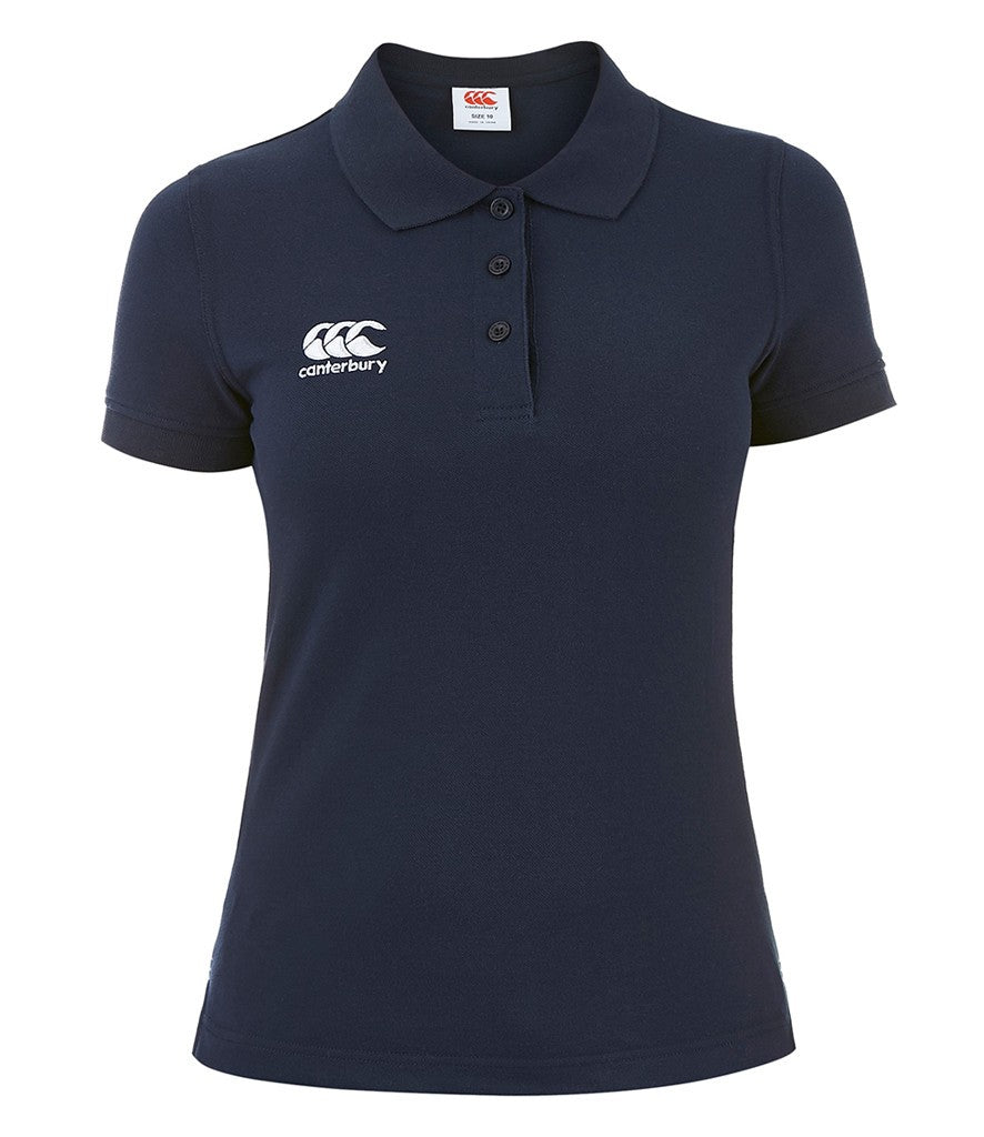 Canterbury Ladies Waimak Pique Polo Shirt | NAVY