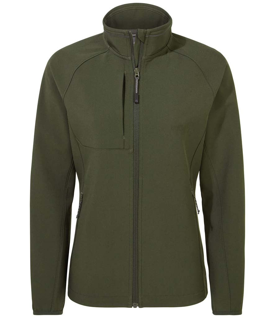 Expert Ladies Basecamp Softshell Jacket | DARK CEDAR GREEN