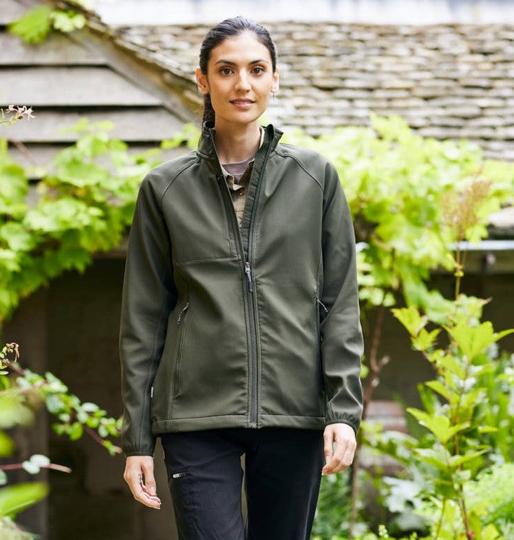 Expert Ladies Basecamp Softshell Jacket | BLACK