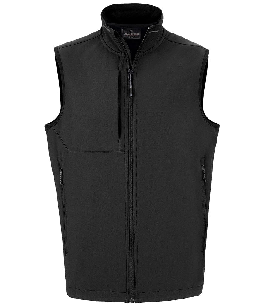 Expert Basecamp Softshell Bodywarmer | BLACK