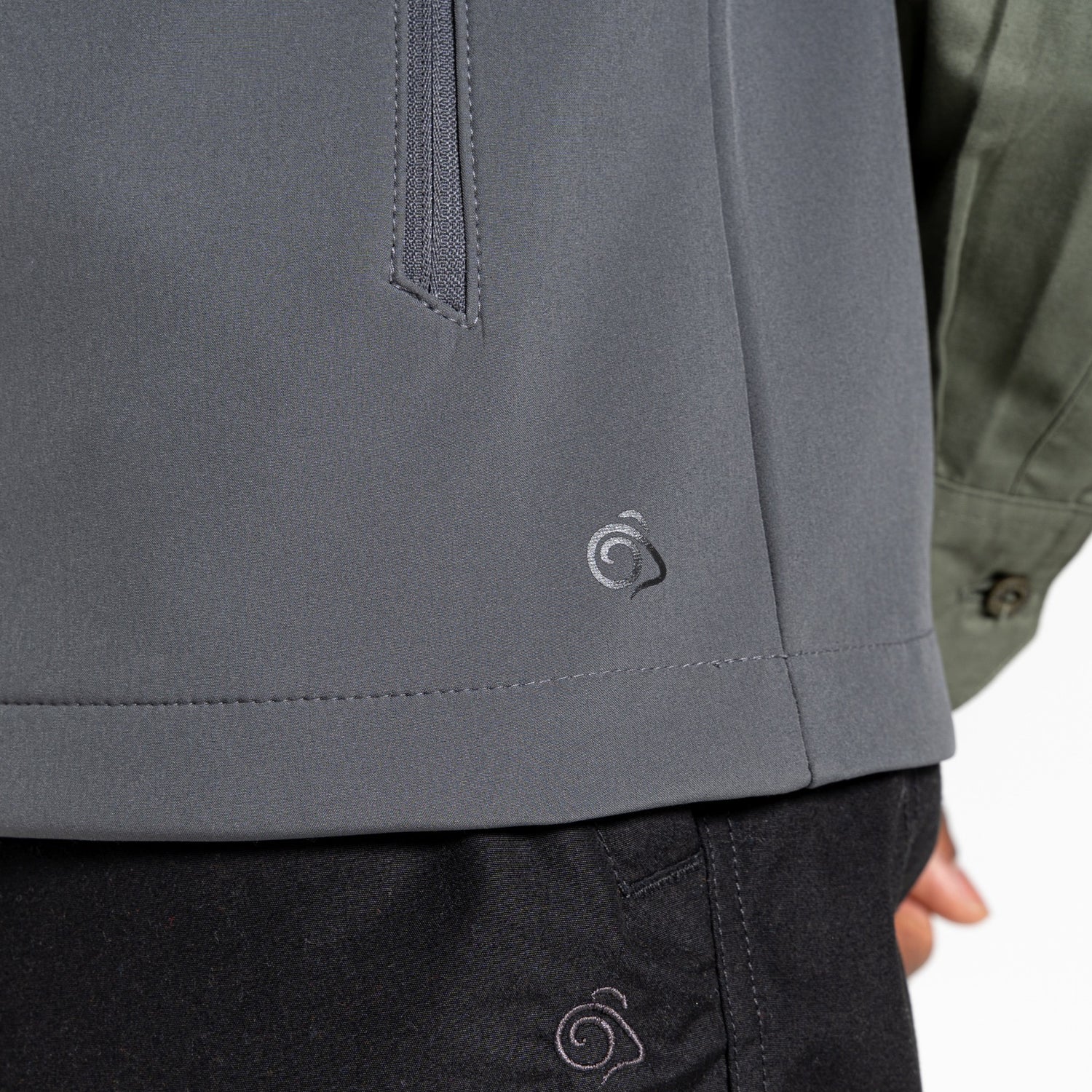 Expert Basecamp Softshell Bodywarmer | CARBON GREY
