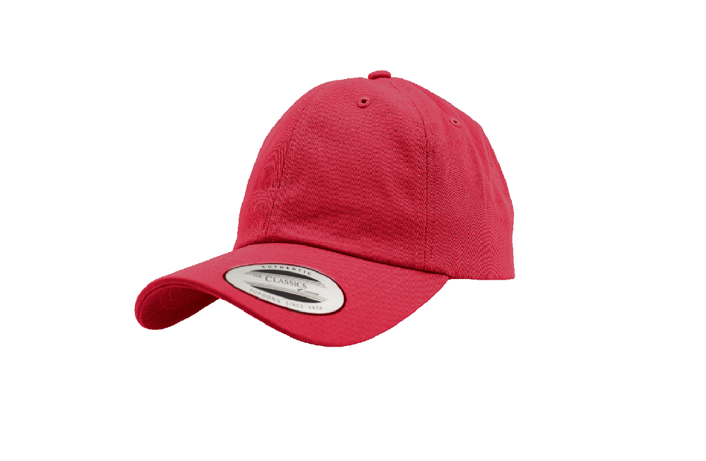 6-panel Cap With Buckle | CRANBERRY