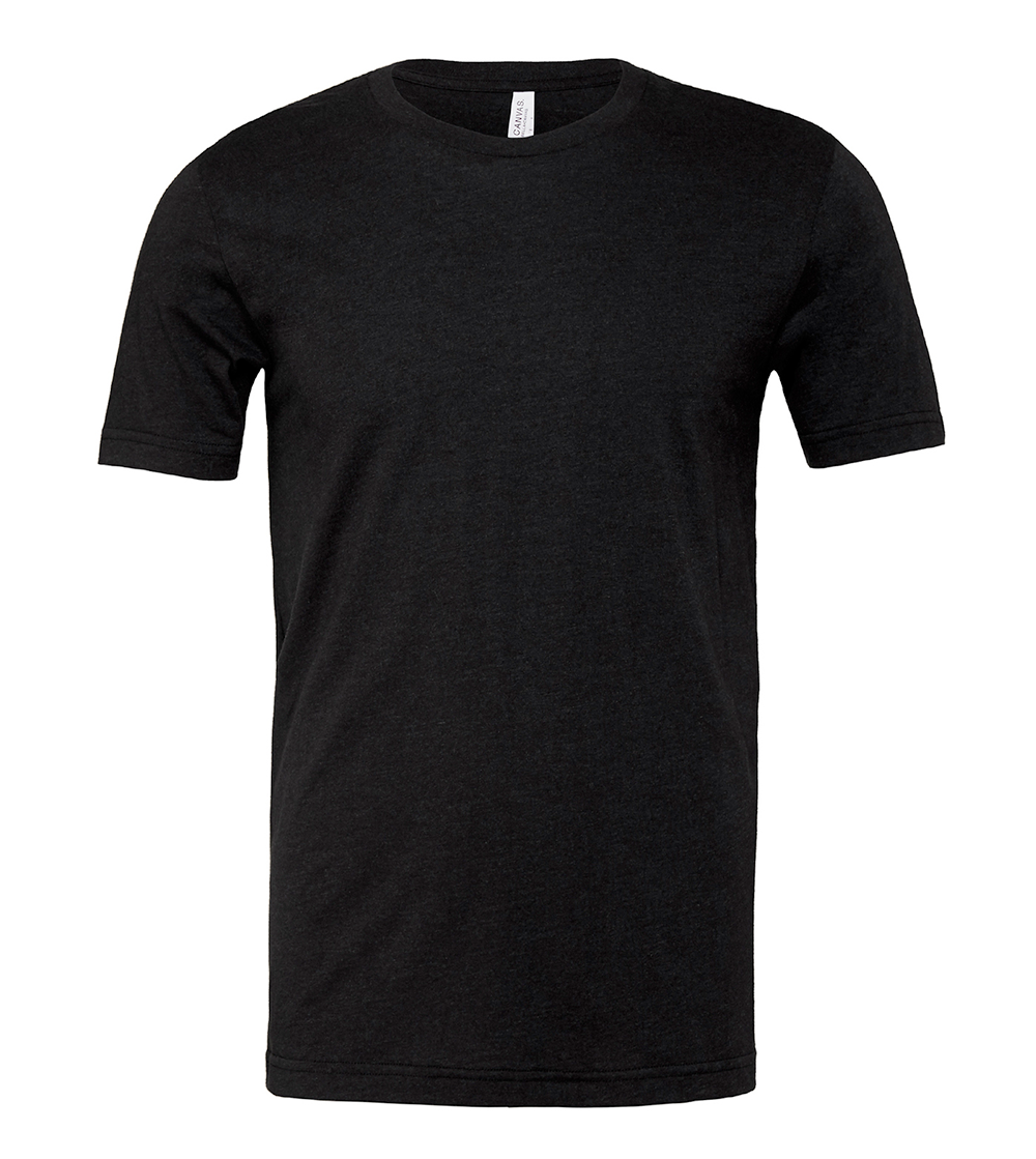 Unisex Heather Short Sleeve T-Shirt | BLACK HEATHER