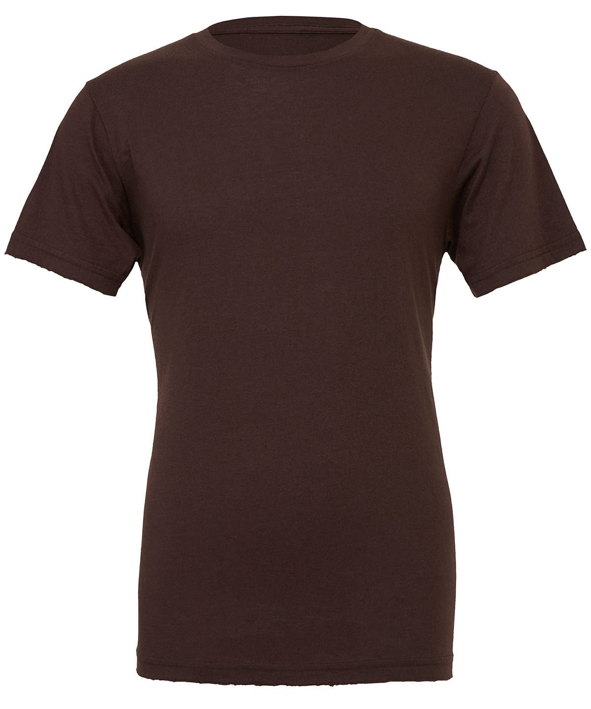 Unisex Jersey Crew Neck T-Shirt | BROWN