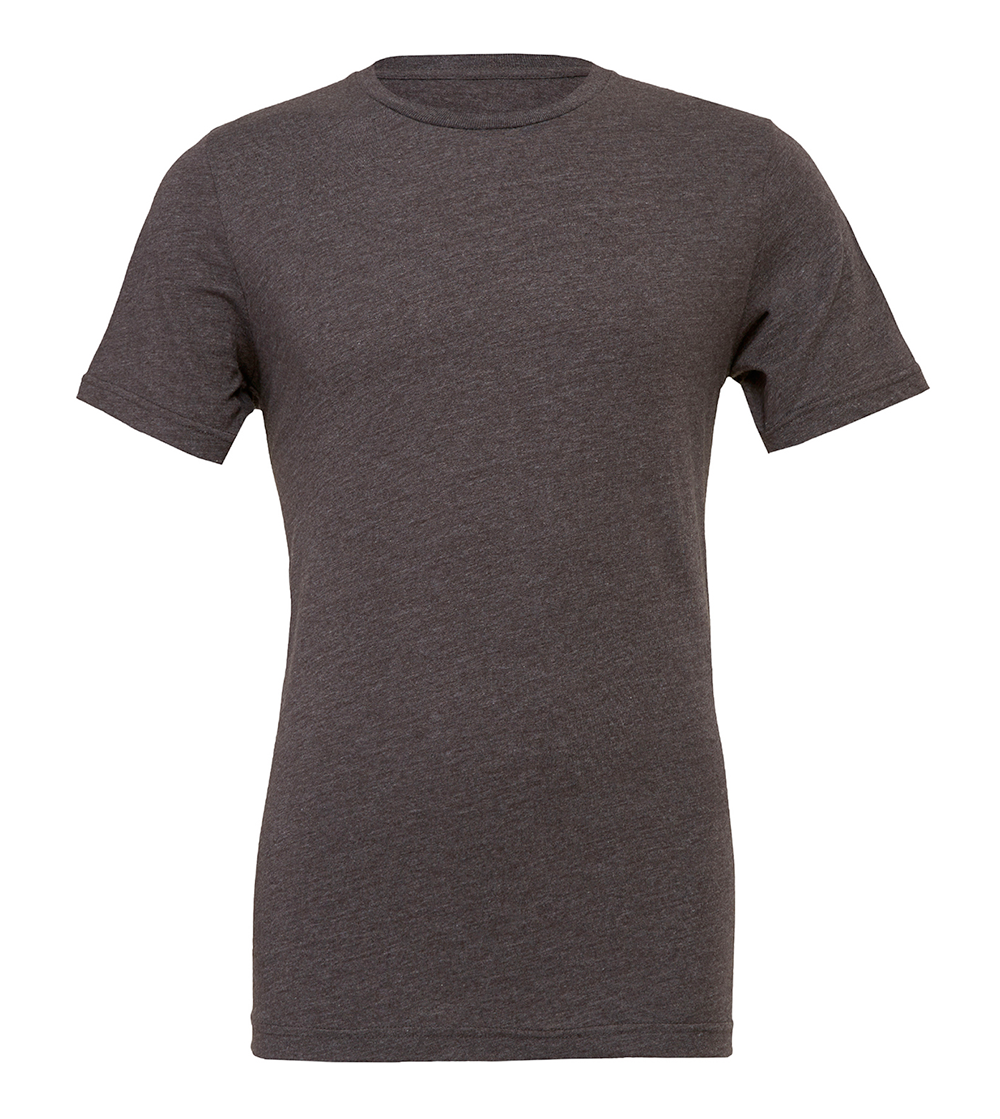Unisex Heather Short Sleeve T-Shirt | DARK GREY HEATHER