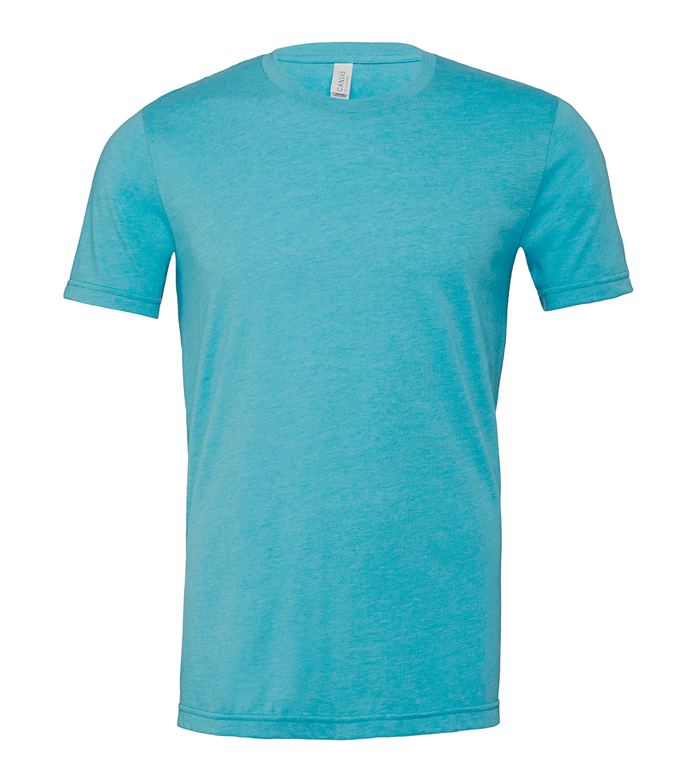 Unisex Heather Short Sleeve T-Shirt | HEATHER AQUA
