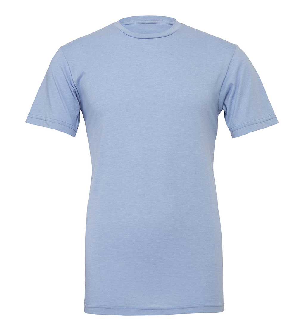 Unisex Heather Short Sleeve T-Shirt | HEATHER BLUE
