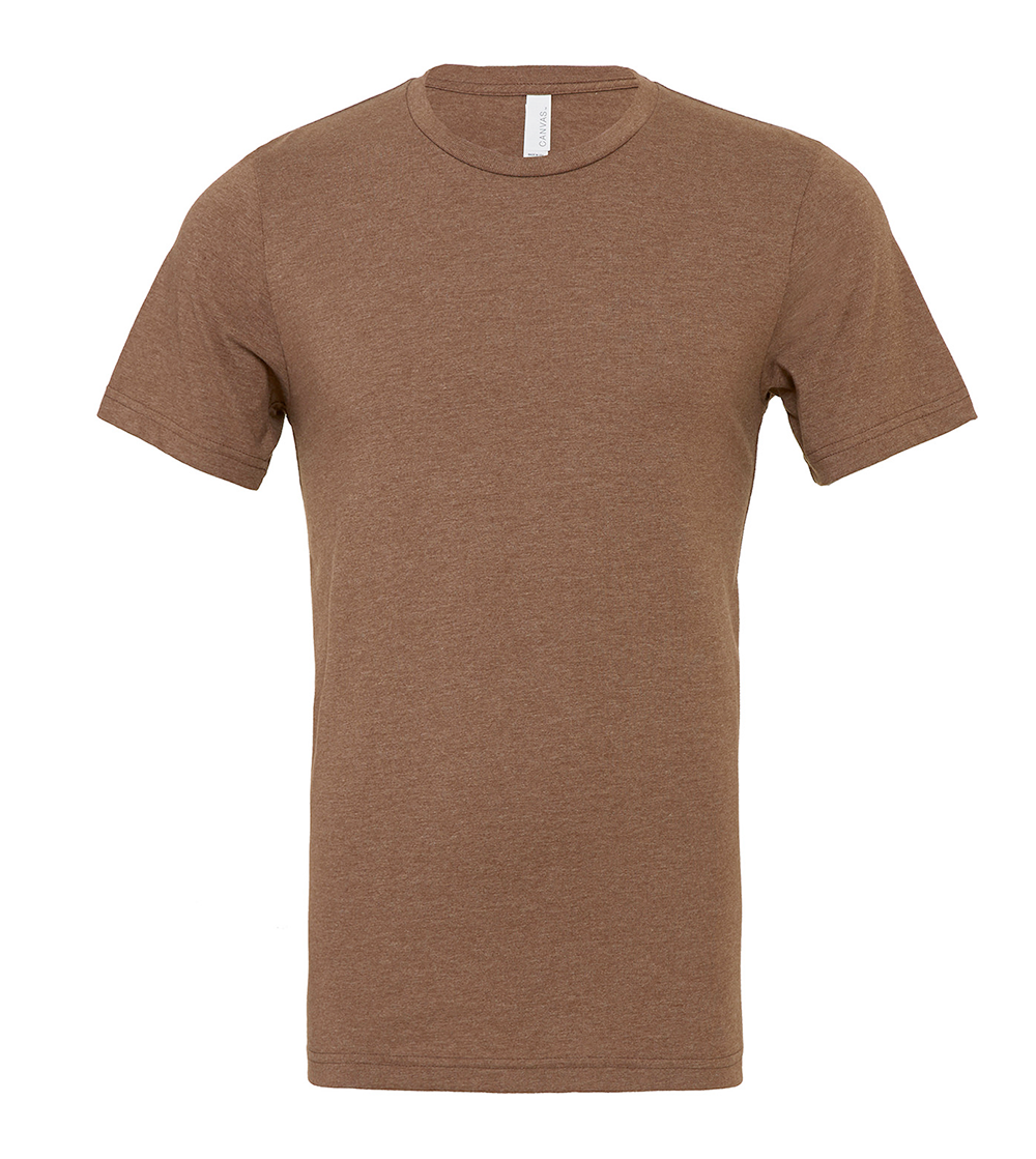 Unisex Heather Short Sleeve T-Shirt | HEATHER BROWN