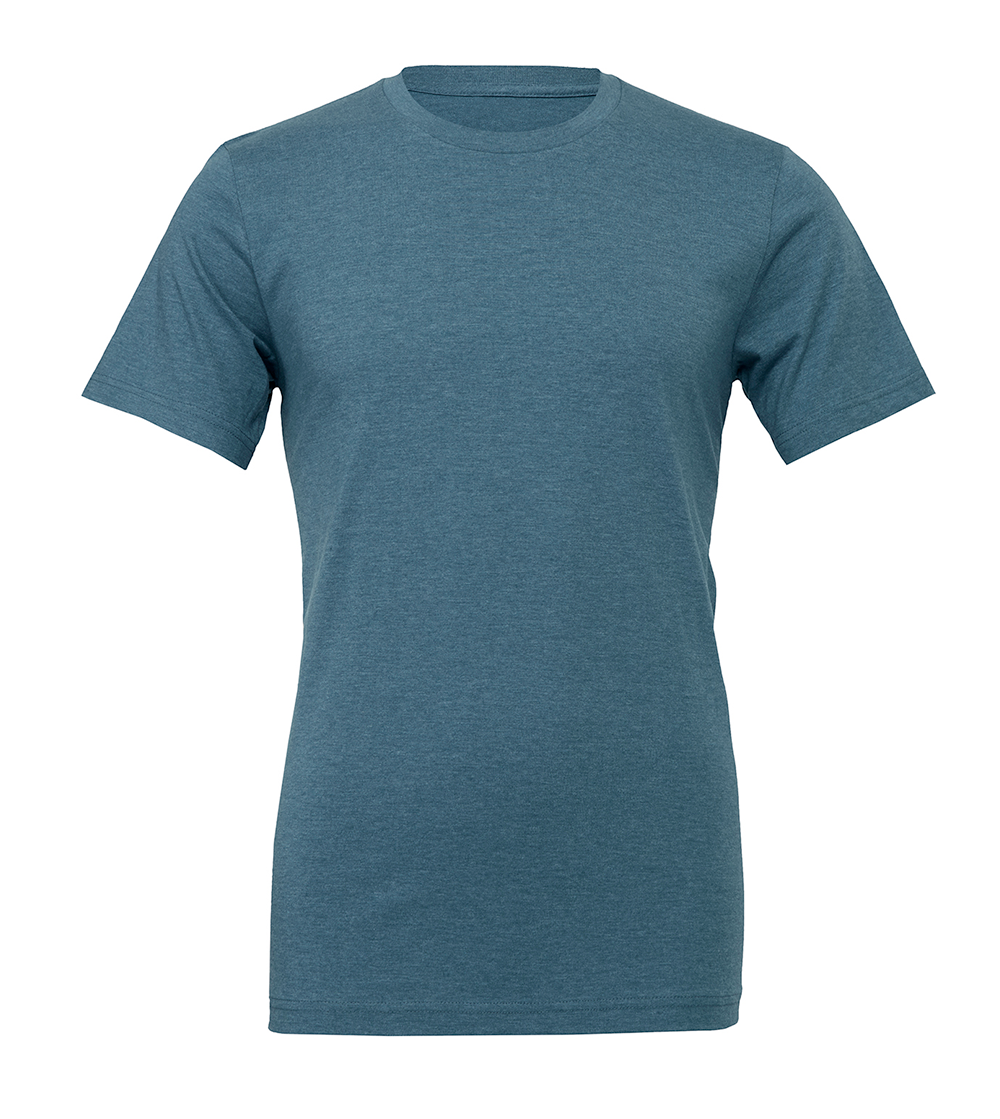 Unisex Heather Short Sleeve T-Shirt | HEATHER DEEP TEAL