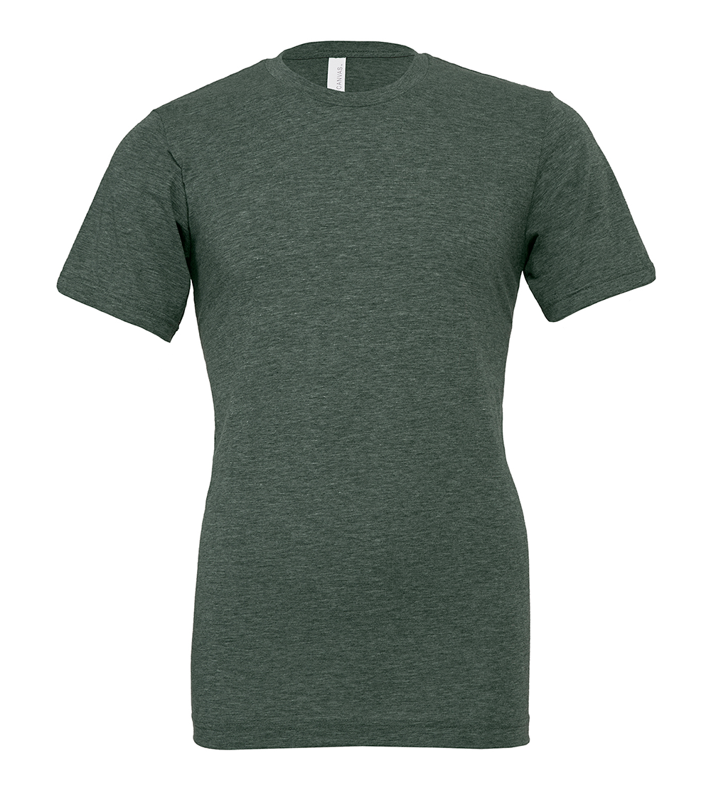 Unisex Heather Short Sleeve T-Shirt | HEATHER FOREST