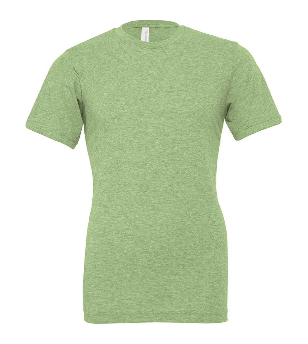 Unisex Heather Short Sleeve T-Shirt | HEATHER GREEN