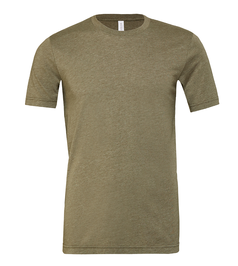 Unisex Heather Short Sleeve T-Shirt | HEATHER OLIVE