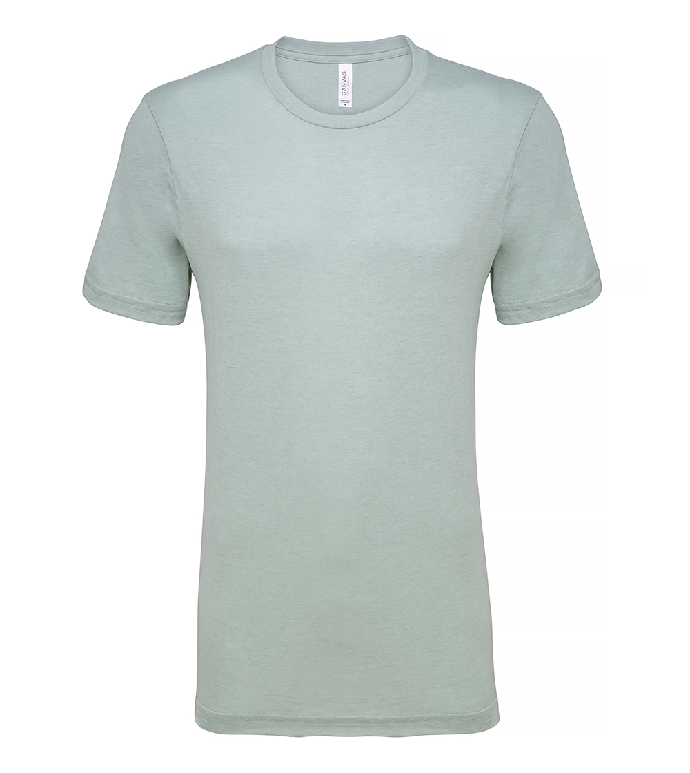 Unisex Heather Short Sleeve T-Shirt | HEATHER PRISM DUSTY BLUE