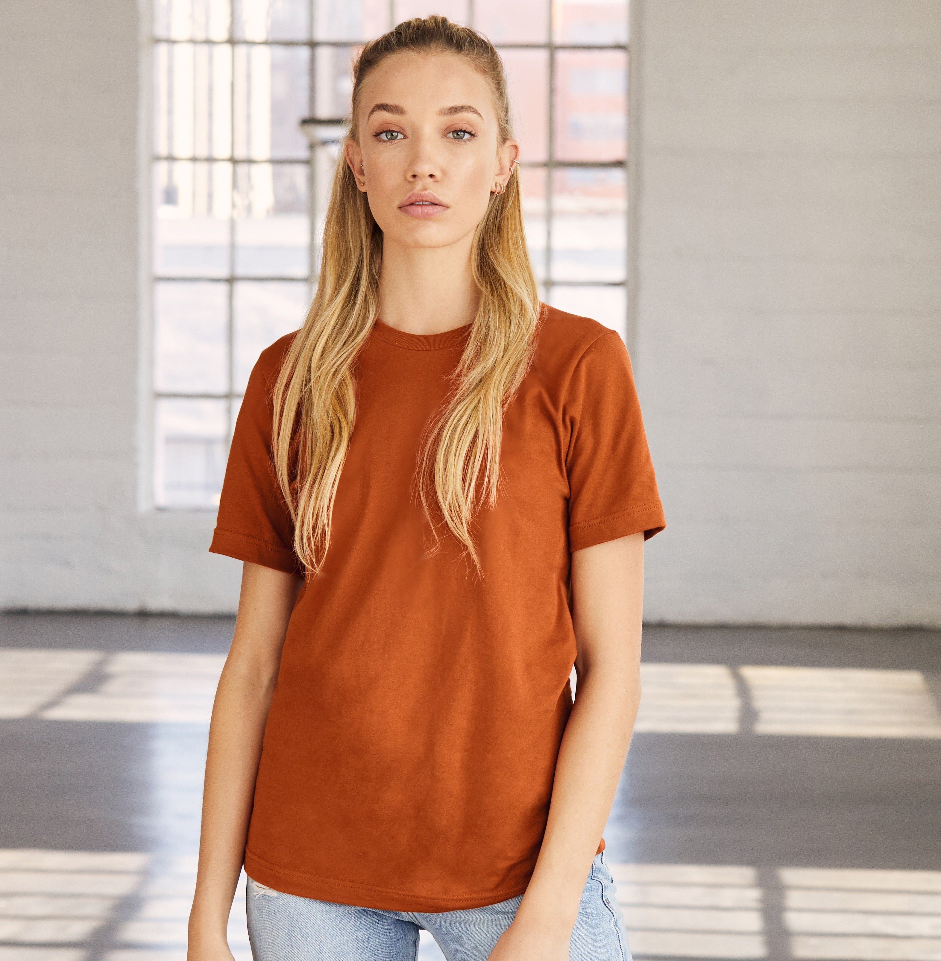 Unisex Jersey Crew Neck T-Shirt | AQUA