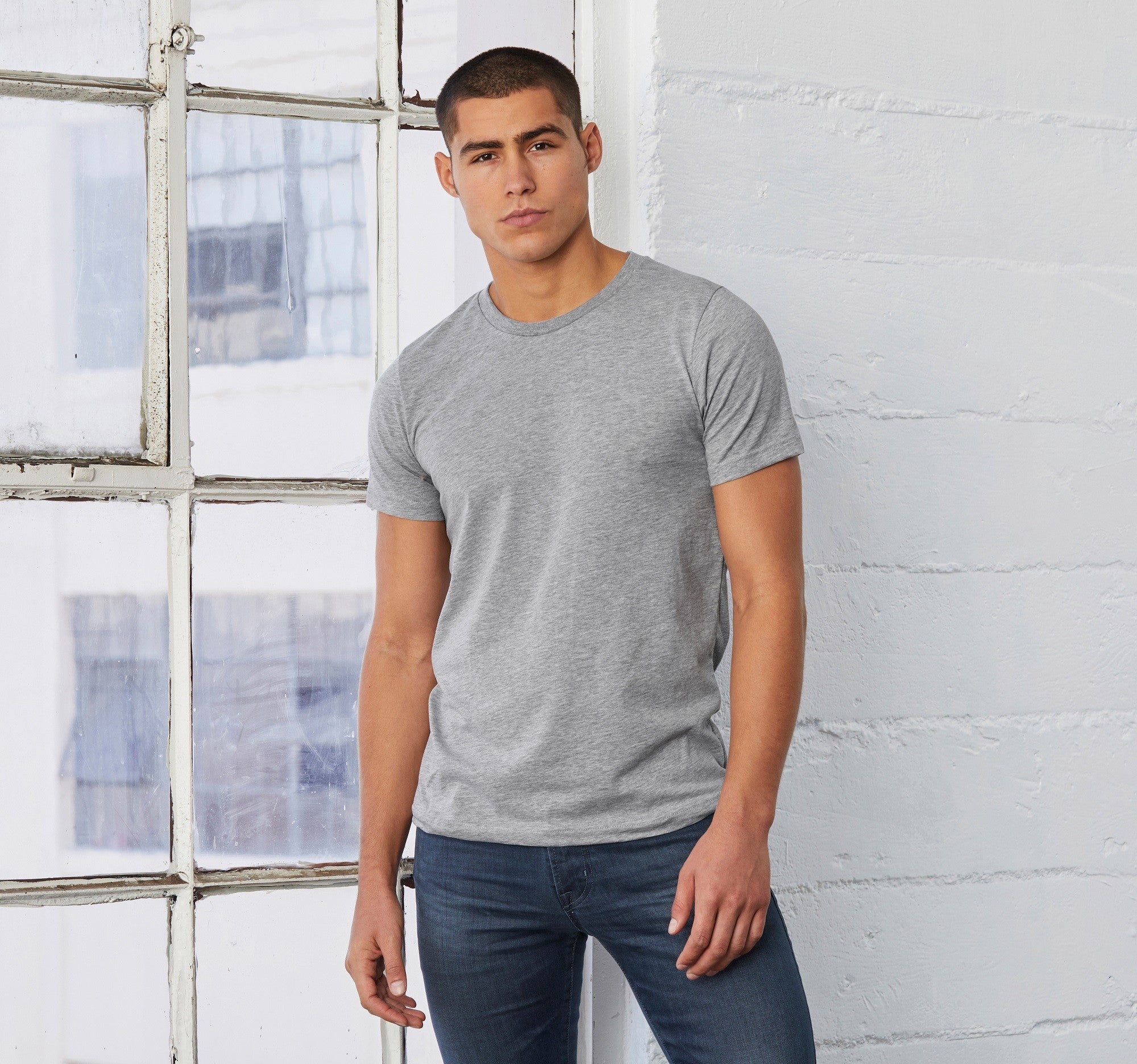 Unisex Heather Short Sleeve T-Shirt | HEATHER MINT