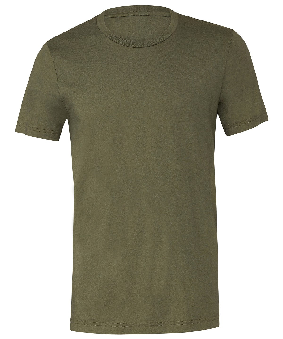 Unisex Jersey Crew Neck T-Shirt | MILITARY GREEN