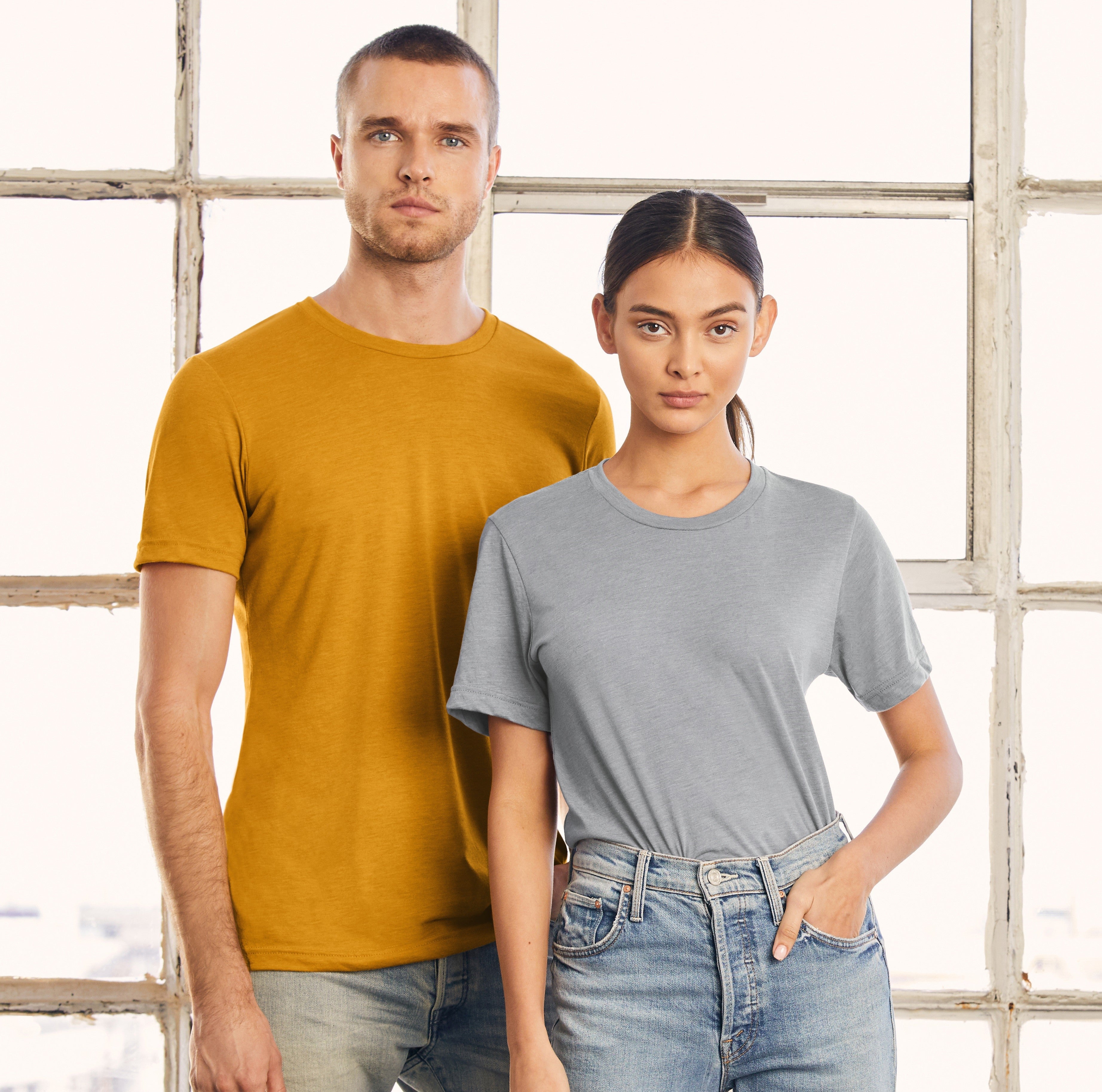 Tri-Blend Crew Neck T-Shirt | MAROON TRI-BLEND