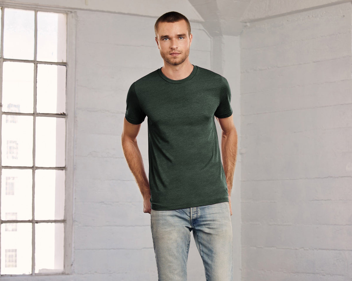 Unisex Heather Short Sleeve T-Shirt | HEATHER SLATE
