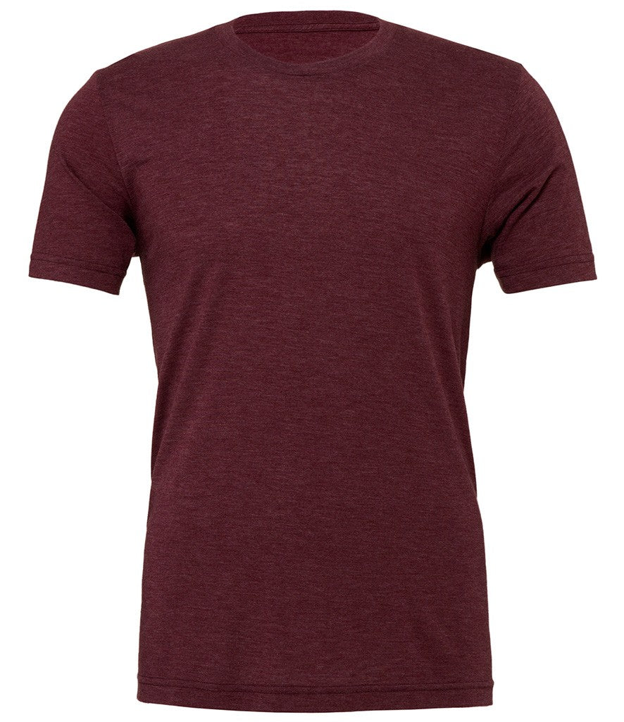 Tri-Blend Crew Neck T-Shirt | MAROON TRI-BLEND
