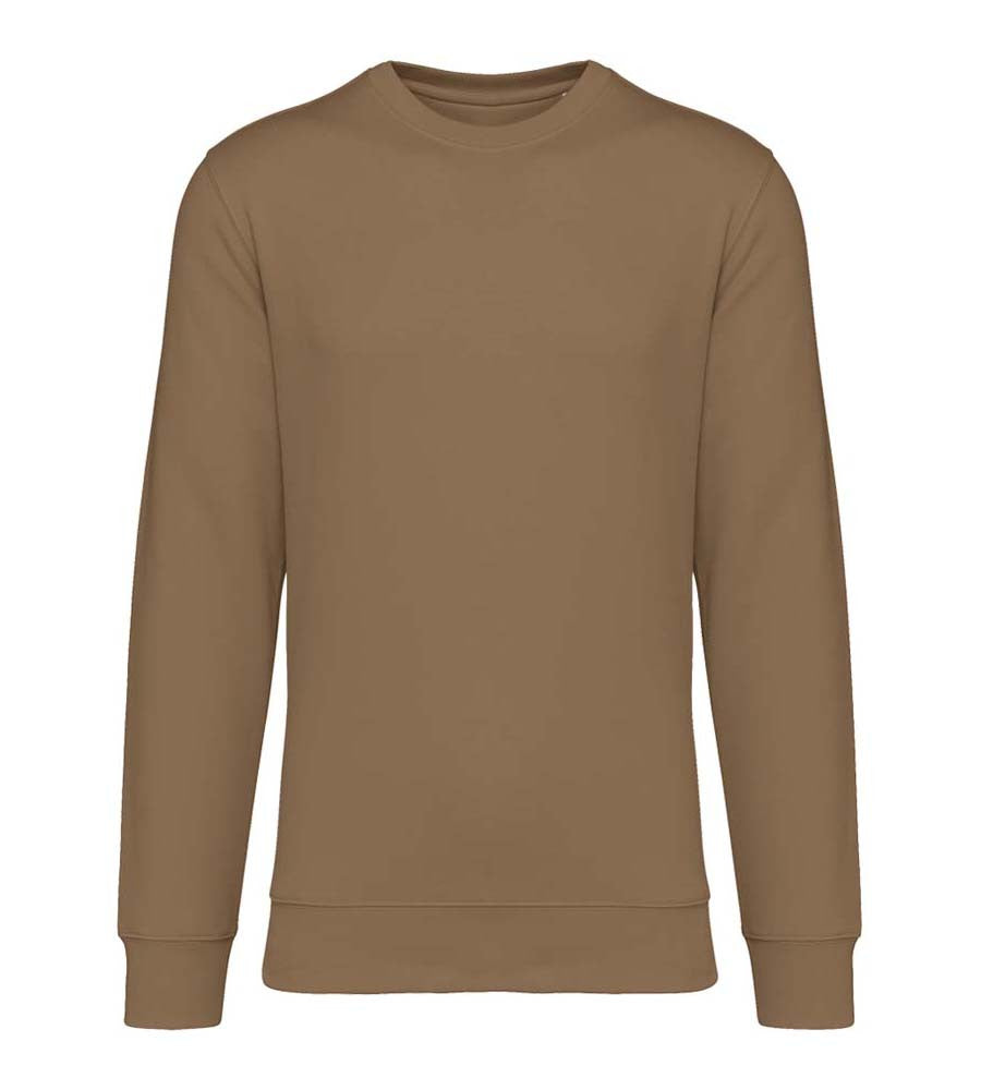 Unisex Crew Neck Sweatshirt | DARK CAMEL
