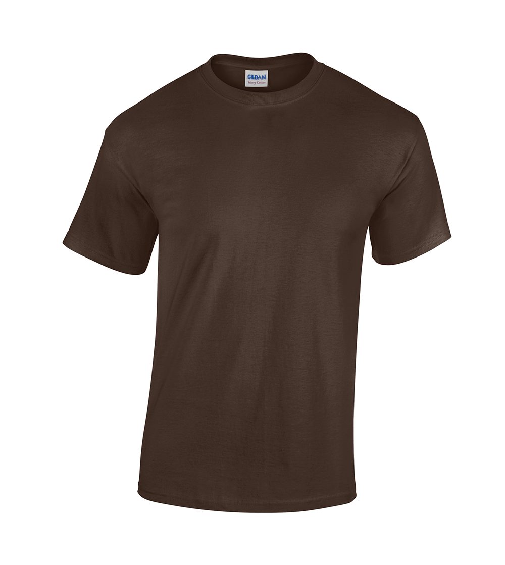 Heavy Cotton Adult T-Shirt | DARK CHOCOLATE