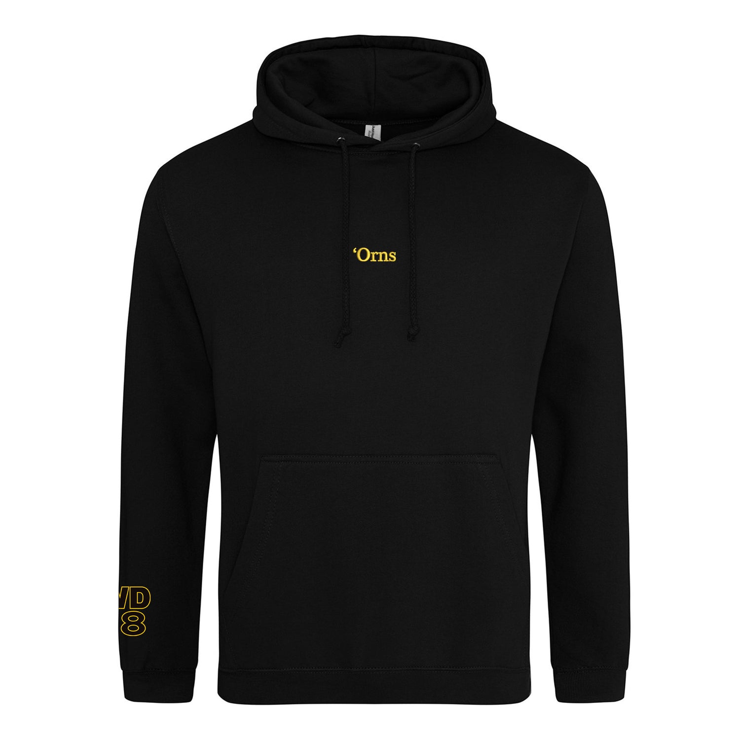 WD18 Orns Hoodie | DEEP BLACK